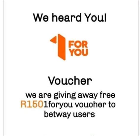 free betway voucher